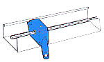 Orientatore-per-barra-a-D-componenti-accessori-meccanismi-tende-alla-veneziana-orizzontali-components-accessories-mechanism-horizontal-venetian-blinds